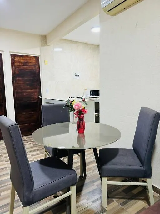 Depa Con Alberca En Zona Privada Apartment Cancun 0*,
